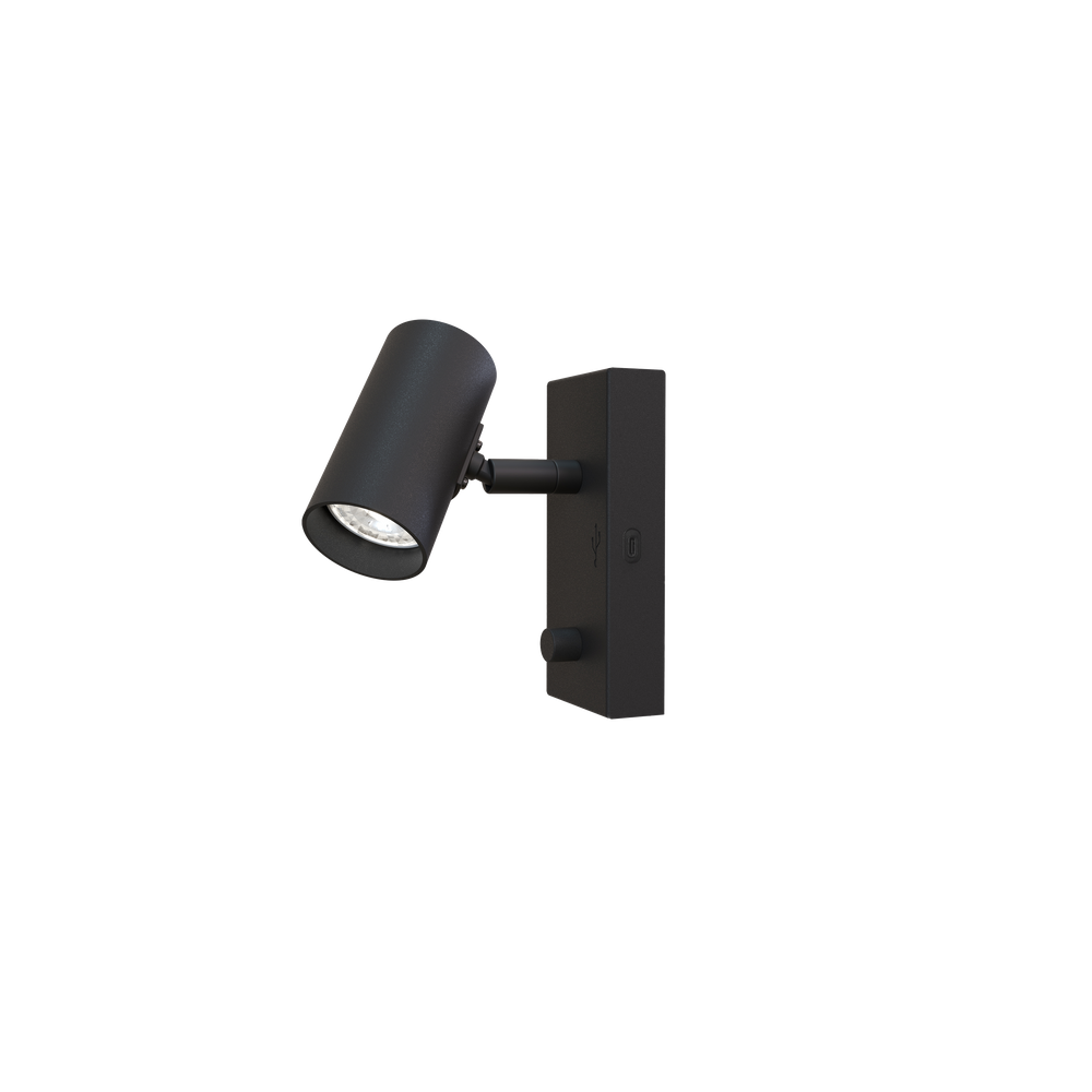Tyson vägglampa USB höger
