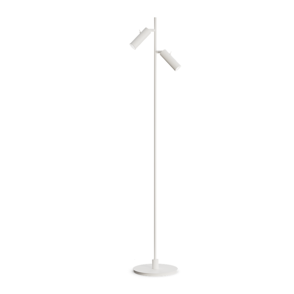 Pipeline floor lamp double