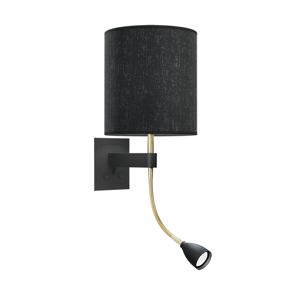 Dual Væglampe nedfældet