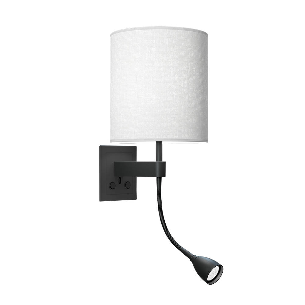 Dual Væglampe nedfældet